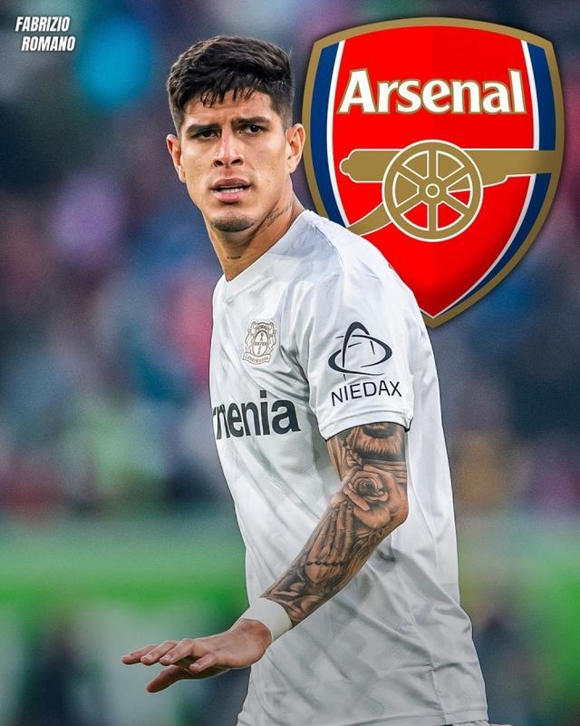 罗马诺:因卡皮耶与阿森纳达协议 枪手将租借+强制买断报价药厂