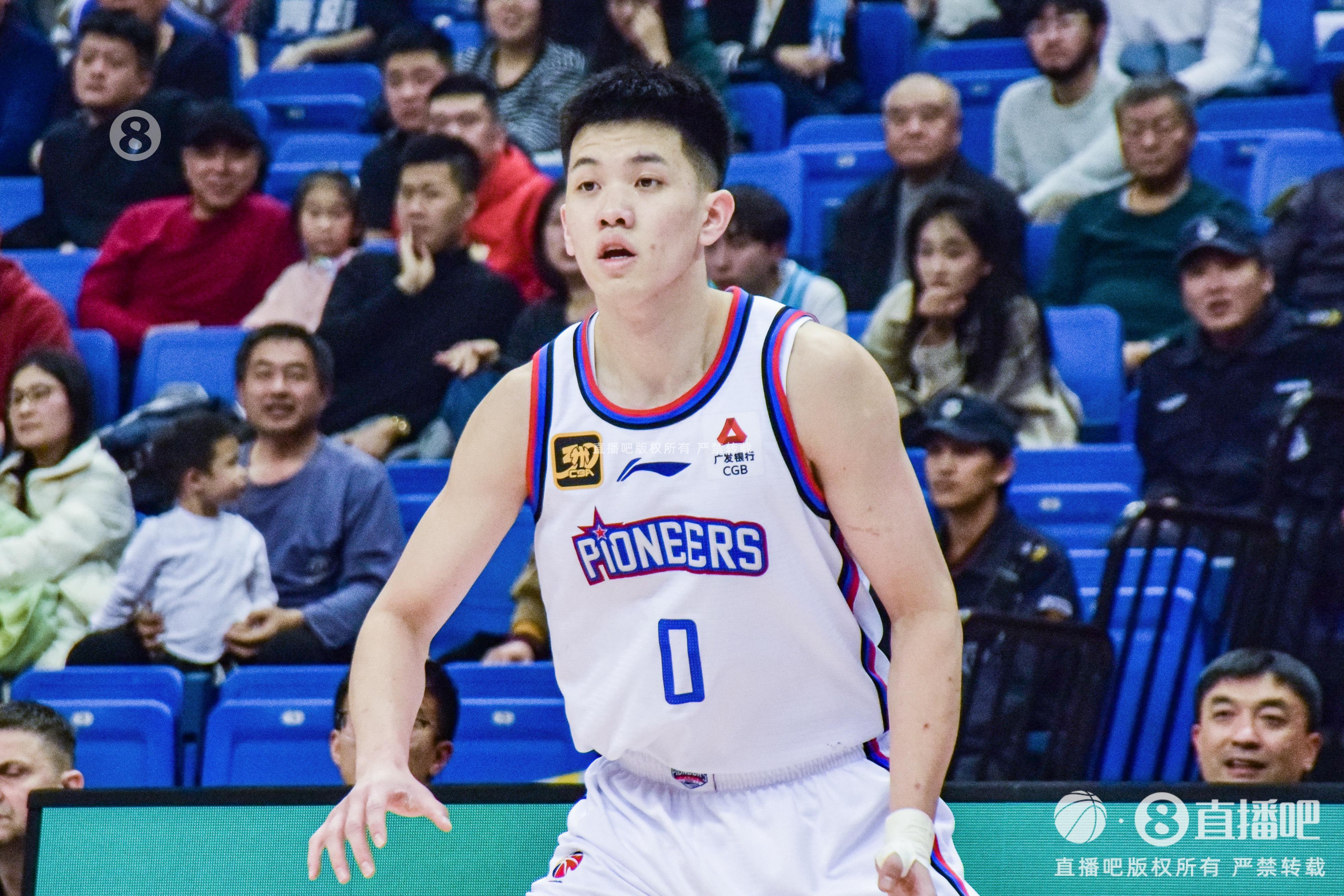 天津男篮官宣新赛季国内球员注册信息 D类合同仅林庭谦一人